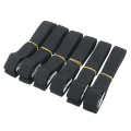 6pc 250x2.5cm Car Auto Tension Rope Tie Down Strap Strong Ratchet Belt Luggage Bag Cargo Lashing Metal Buckle Tow Rope Tensioner
