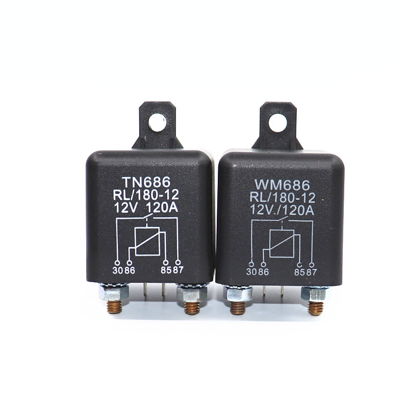 Car Truck Motor Automotive Relay 24V/12V 200A/100A/120A Continuous Type Automotive Modular Relay