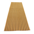 Light Teak & Black Marine EVA Boat Flooring