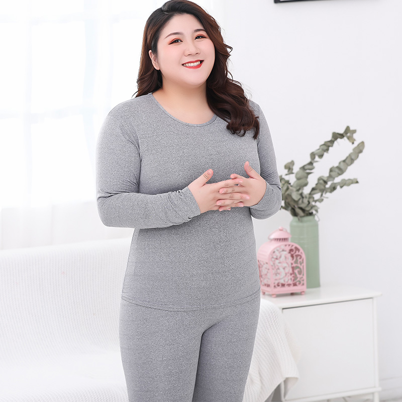 Long Sleeve Women Plus Size Thermal Long Johns Autumn Winter Women Long Johns Solid Lace Warm Women Thermal Underwear 3XL 4XL