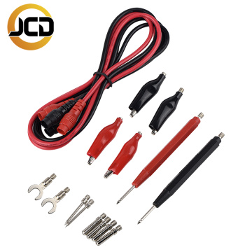 JCD Multimeter Probe Test Leads Pin for Digital Multimeter Needle Tip Multi Meter Tester Lead Probe Wire Pen Cable 20A 1000V