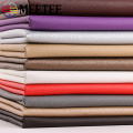 Meetee 90X138cm 0.7mm Thick Litchi Synthetic Leather PU Leather Fabric Bags Sofa Home Decor Faux Leather DIY Sewing Materials