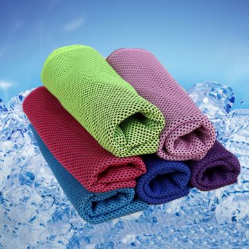 Outdoor Sport Ice Towel Rapid Instant Cooling Microfiber Quick-Dry Ice Towels for Running Fitness Yoga Gym Wipe Sweat Towels