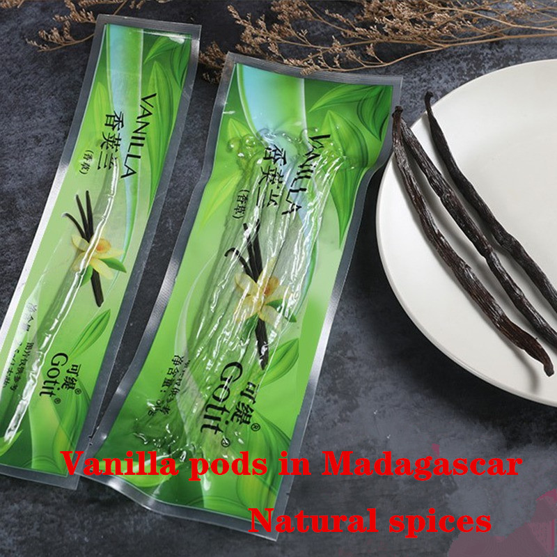 High Quality Natural Spices Madagascar Vanilla Stick Baked Cake Bread Dessert Vanilla Pods 2.5g/bar, Free Delivery