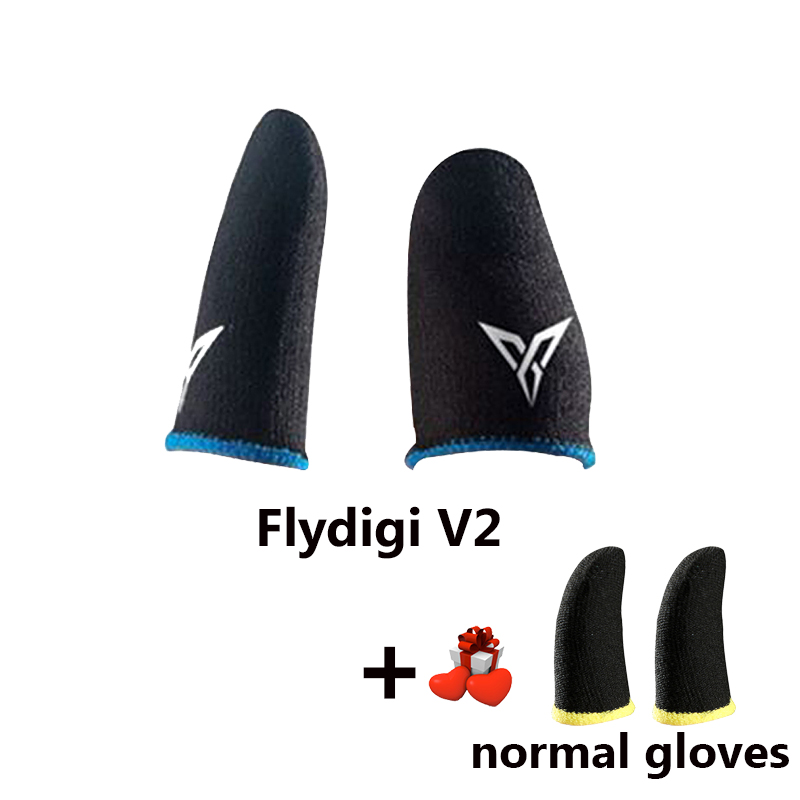 Flydigi Mobile Phone Gaming Sweat-Proof Finger Cover Fingertip Gloves Game Non-slip Touch Screen Thumb Fingertip Sleeves