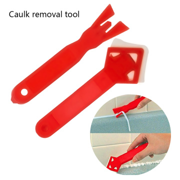 Home Joint Silicone Glass Cement Scraper 2 pcs/set Caulking Finishing Sealant Grout Remover Spreader Spatula Hand Tool Set