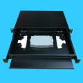 24 mouth draw-out type OTB, 12 core rack-mountable SCST cable terminal box ODF optical fiber distribution frame