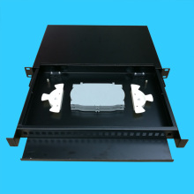 24 mouth draw-out type OTB, 12 core rack-mountable SCST cable terminal box ODF optical fiber distribution frame