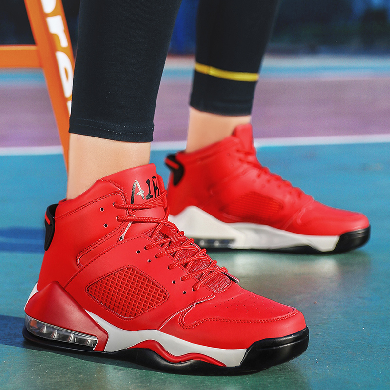 Autumn Spring Men Basket Sports Boots Brand Outdoor Non-slip High Top Adult Tennis Shoes Luxury Breathable Basketball Shoes