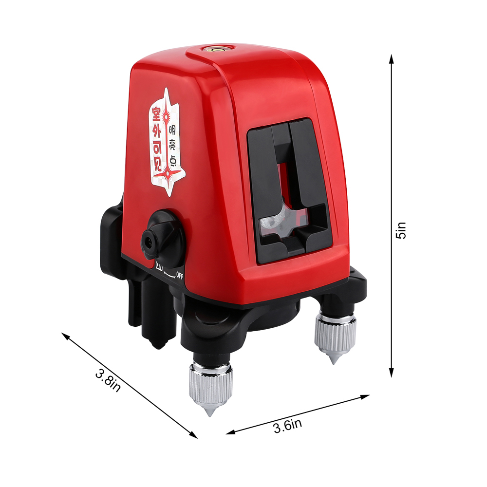 Laser Level 2 Red Cross Line 1 Point FC435 Horizonatal Vertival 360 Rotary Self- leveling Nivel Laser Diagnostic tools