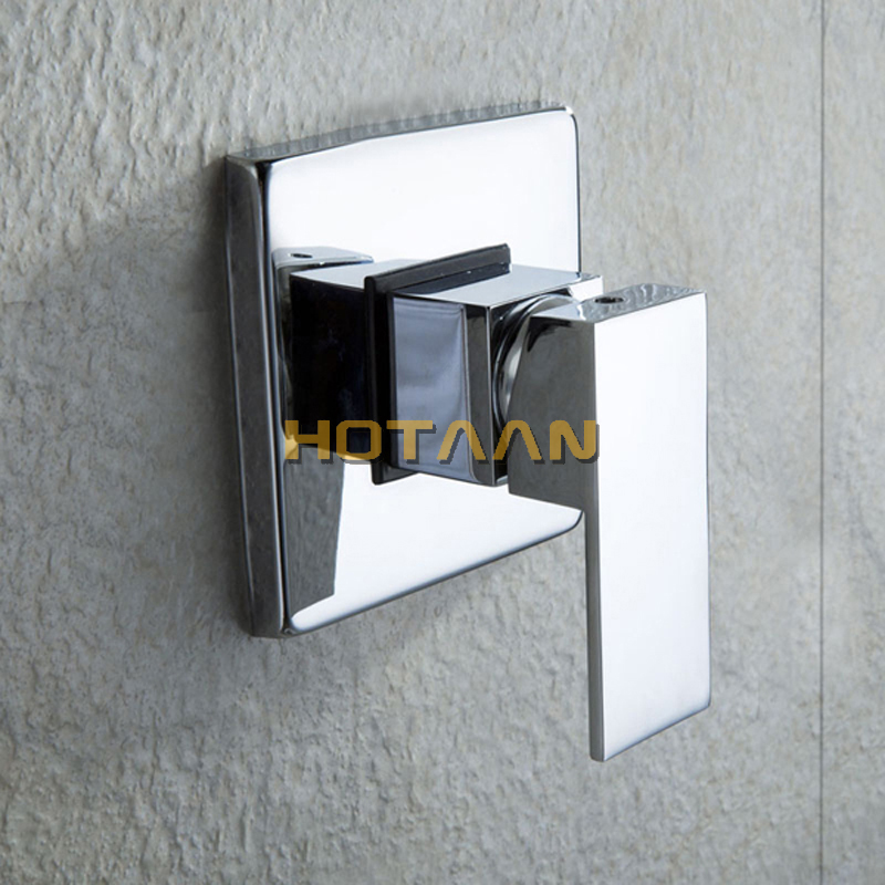 Brass Bathroom Shower Faucets Lanos Rain Shower Set Bath Mixer Wall Water Tap Torneira Chuveiro Banheiro Ducha Shower Hotels