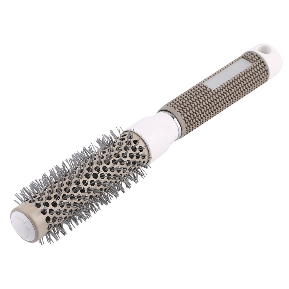 5 Sizes Hair Brush Thermal Ceramic Ionic Round Barrel Comb Salon Styling Tool for Blow Drying Curling Detangling Hair Comb