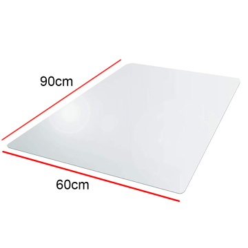 Floor Protector Hotel Hall Anti Scratch For Carpet Non Slip PVC Transparent Chair Mat Bedroom Home Office Living Room Rectangle