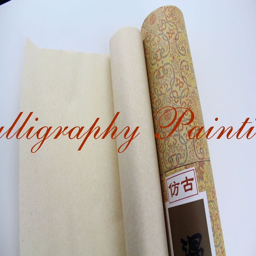 Wenzhou Rice Xuan Paper Mulberry Bark Fiber Roll Ink Brush Painting Calligraphy