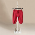 Baby Boy Clothing Trousers Sports Anti-mosquito Pants Summer Baby Boys Cotton Pants Loose Black Gray Red Elastic Band Pants