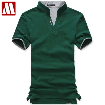 2020 Summer Men's Polo Shirts Wholesale Mens Cotton Multi-color Polo Shirt Short Sleeve Plain Man Shirts MTS001 Big Size S - 5XL