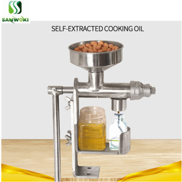 Oil Press Machine Manual Stainless Steel Home Olive Oil Presser Nut Seeds Peanut Mill Expeller sunflower seed oil squeezer