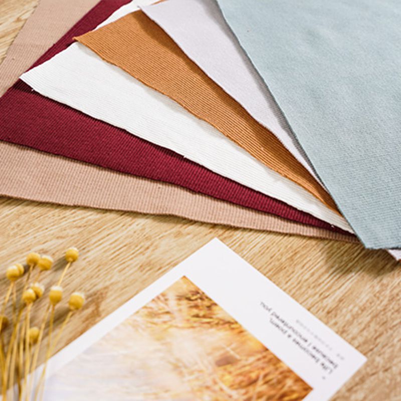 High Quality Cotton Spandex Fabric For Sweatshirt Cuff 25x25cm/Piece TK302876-1