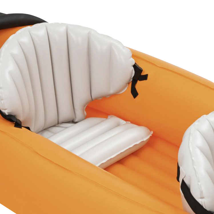 2 Person Inflatable Plastic Fishing Kayak With Paddle