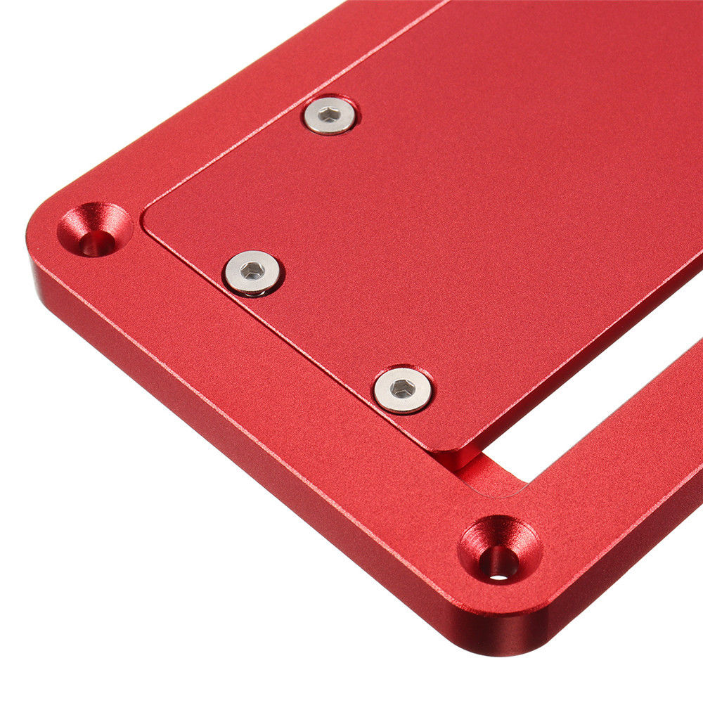 NEW Electric Circular Saw Flip Cover Plate Flip-Floor Table Special Cover Plate Adjustable Aluminium Insert Plate for Table Saw