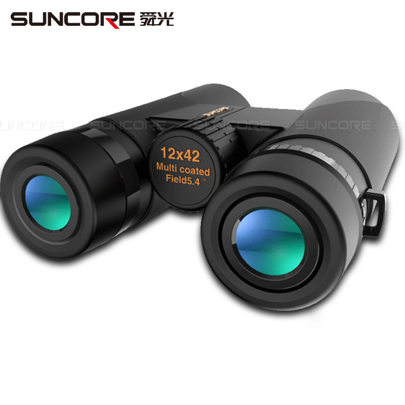 High-definition 12x42 Professional Binocular Hunting Telescop Zoom Powerful Eyepiece Outdoor Spyglas