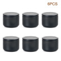 6pcs Home Storage Containers Sealed Tins Tea Can Candle Making Mini Portable Anti Rust Coffee Bean With Airtight Lids Travel