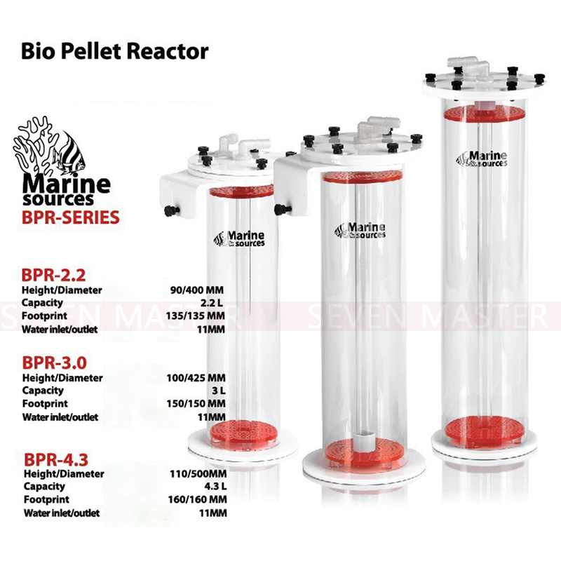 Marine Sources Biopea bean reactor BRP1.0 BPR2.2 BPR3.0 Bio Pellet Reactors Chamber total capacity: 2.2L NP Bean Boiling Machine