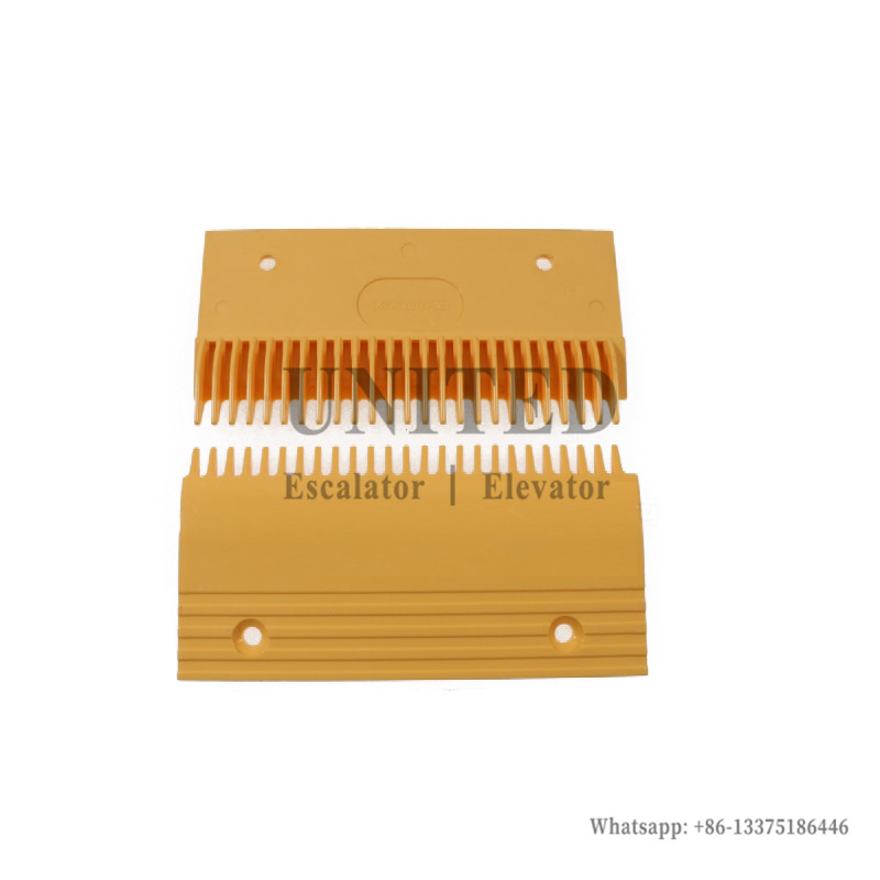Escalator Plastic Comb Plate XAA453C2 L47312018 L213mm Hole Pitch 142mm Right 25 Teeth