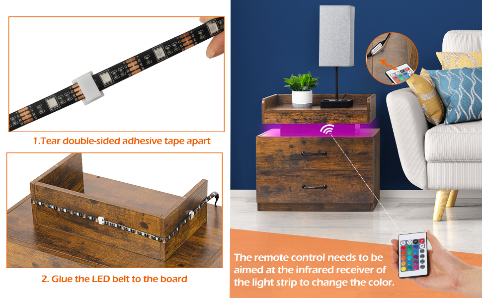 Nightstand With Drawer