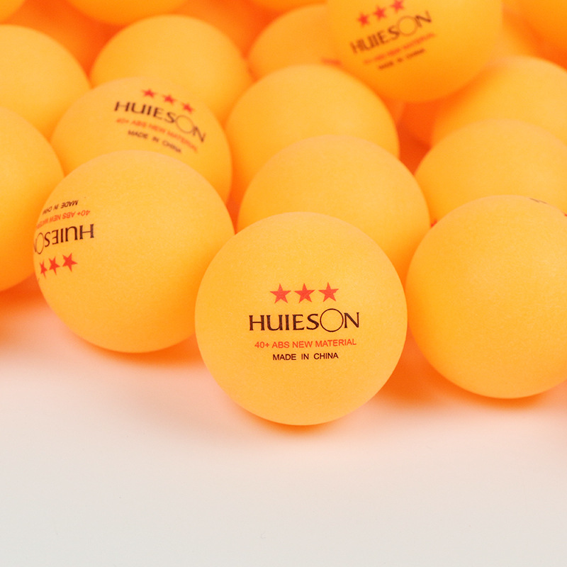 10 Pcs/Pack Huieson Ping Pong Balls 3 Star New Material ABS Plastic Table Tennis Balls 2.8g 40+mm