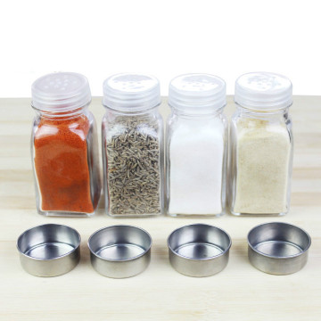 Kitchen accessories storage glass jar spice pepper bottle seasoning barbecue bottle vanilla seasoning tool WY10314