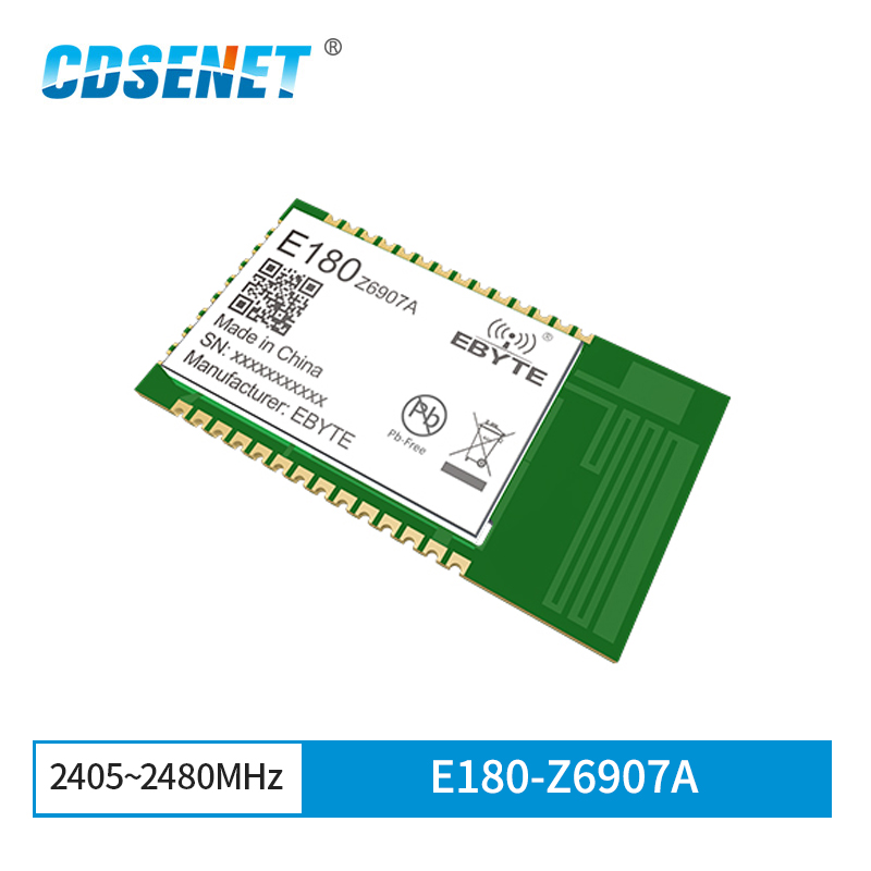 TLSR8269 2.4Ghz 7dbm 512kb Flash 130m range 3.3V PCB Antenna SMD Zigbee 3.0 Module E180-Z6907A