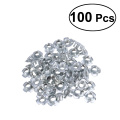 100Pcs T-Nut Pronged Tee Nut For Rock Climbing Holds Wood Cabinetry (M3x6)