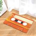 40 x 60 cm Door mat Flannel Plush Vintage Entrance Cassette Tape Anti-Slip Doormat Non Slip Door Floor Mats Carpet Rugs Decor