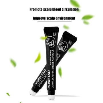 20ml Hair Line Growth Serum Derma Scalp Intensive Ampoule Triple Roll Massager Fast Hair Regrow Hair Loss Essence