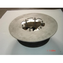 Tantalum crucible for induction furnace heating element