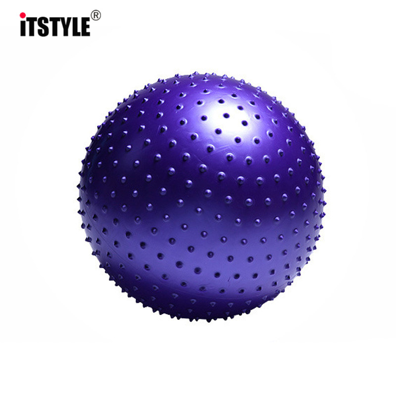 ITSTYLE Sports Yoga Ball Point Fitness Gym Balance Ball Fitball Exercise Pilates Workout Barbed Massage Ball 55cm 65cm 75cm 85cm