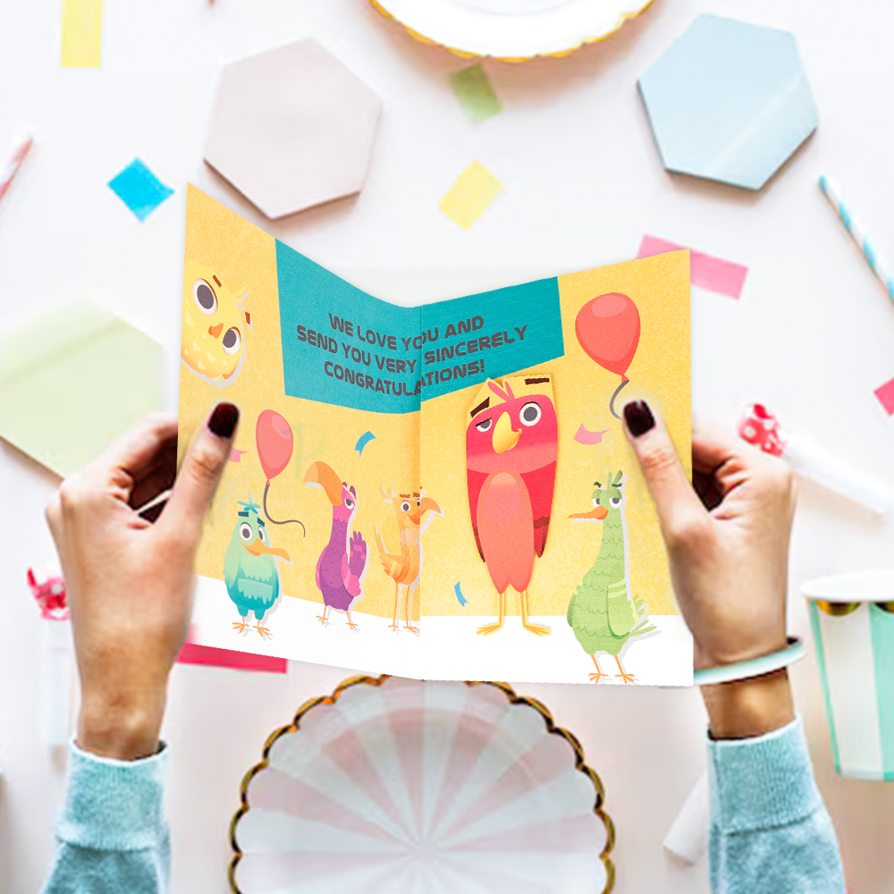 Birthday Song Card