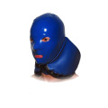 100% Latex Rubber Maske Navy Blue and Black Neck Double Layer Mask Size XXS-XXL