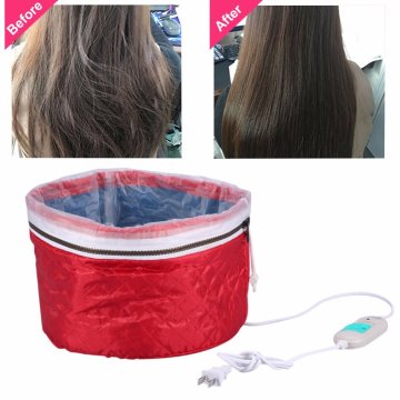 Electric Heating Cap Three-Speed Adjustable Hair Treatment Steamer Hair Mask Baking Oil Cap Hair Care Thermal Treatment SPA Cap