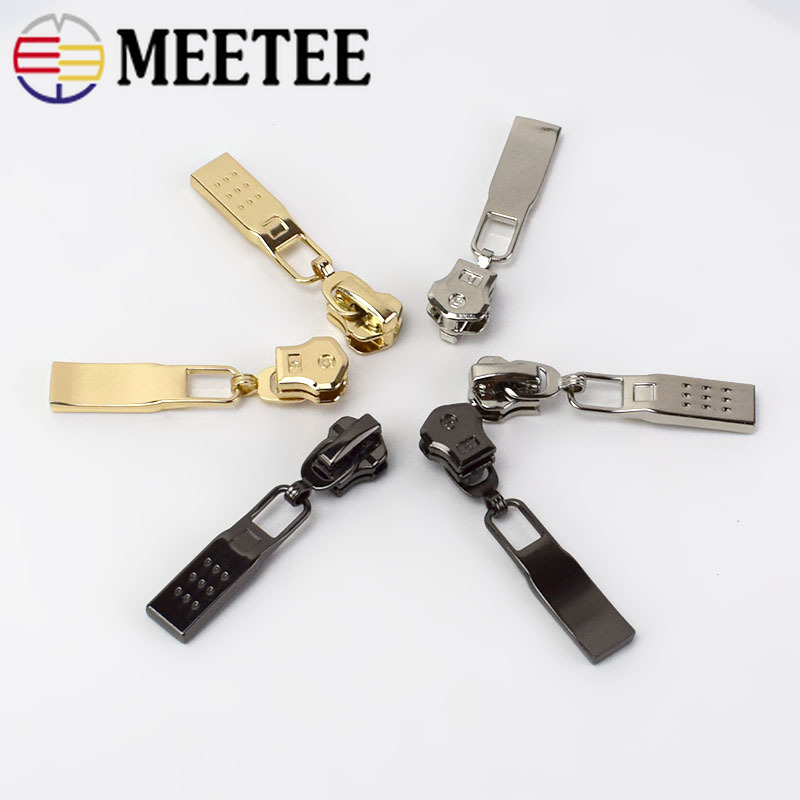 10/30pcs 5# Zipper Sliders for Metal Zippers Auto-lock Zipper Head G5-3