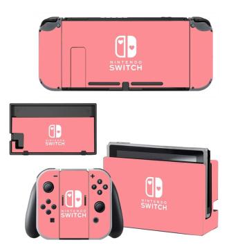Pure Red Blue Color Nintendo Switch Skin Sticker NintendoSwitch stickers skins for Nintend Switch Console and Joy-Con Controller