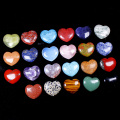 Various materials Gemstones Natural Rose Quartz Crystals Love 4cm Puffy Heart Shaped Stone Love Healing Home decoration