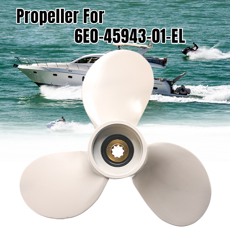Boat Engine Outboard Propellers Marines Aluminum Alloy Outboards Marine Propeller Three Blades Accessories