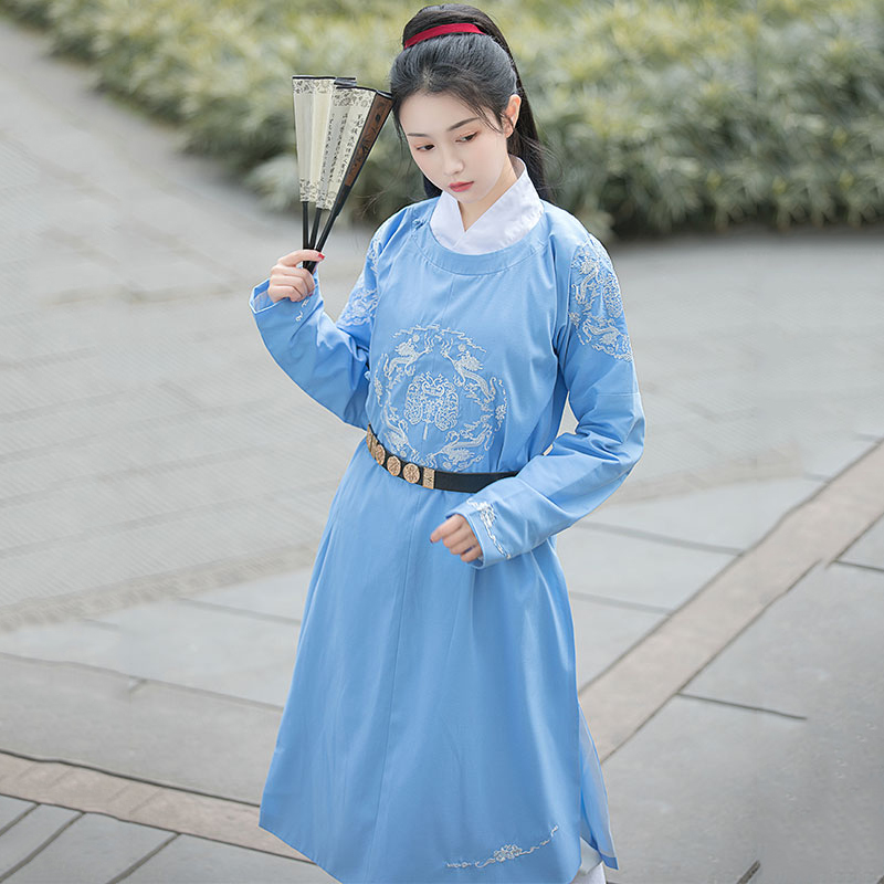 2020 New Hanfu For Women And Men Cosplay Ancient Hero Martial Arts Stage Costume Performance Wear Festival Chinese Hanfu BI771