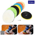 8Pcs 7 inch Car Polishing Waxing Buffing Pad Kit Compound Sponge Foam For Compound Auto Car Polisher with Drill