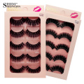 SHIDISHANGPIN 1 box mink eyelashes makeup false eyelashes natrual long lashes dramatic eye lashes maquiagem cilio makeup tools