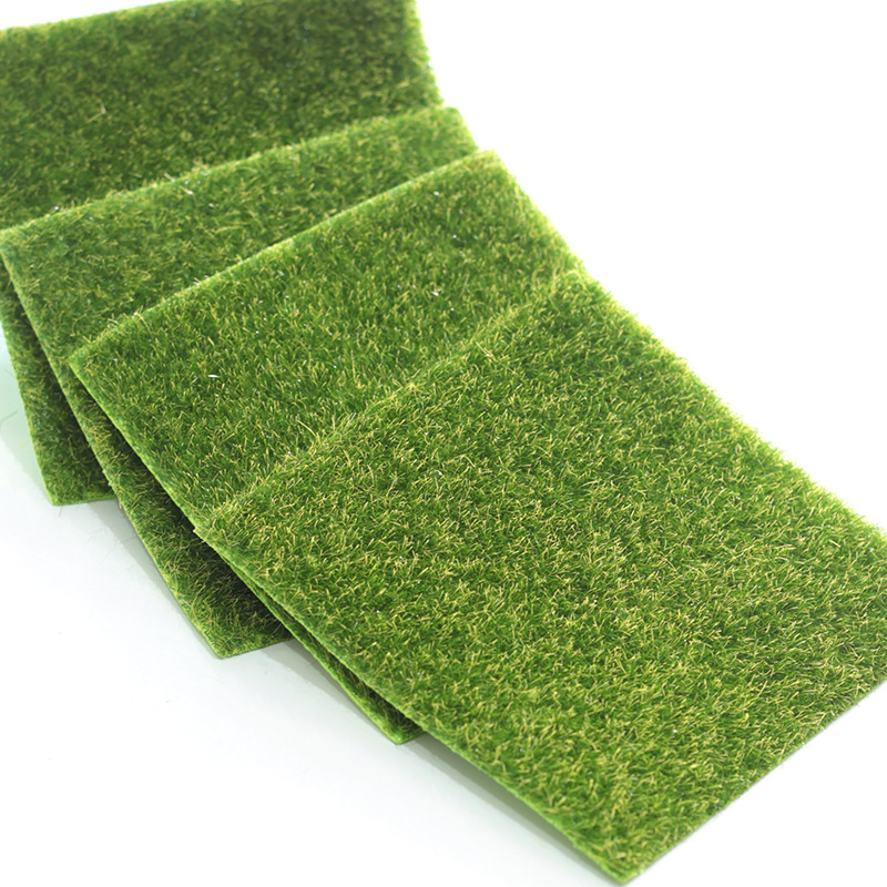 30*30cm Garden Artificial Ecological Decorative Turf Moss Miniature Simulation Lawn Decor Courtyard Artificial Green Grass