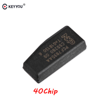 KEYYOU Remote Car Key Chip ID40 Transponder Chip ID 40 Crypto Carbon ID40 Chip For Vauxhall Opel