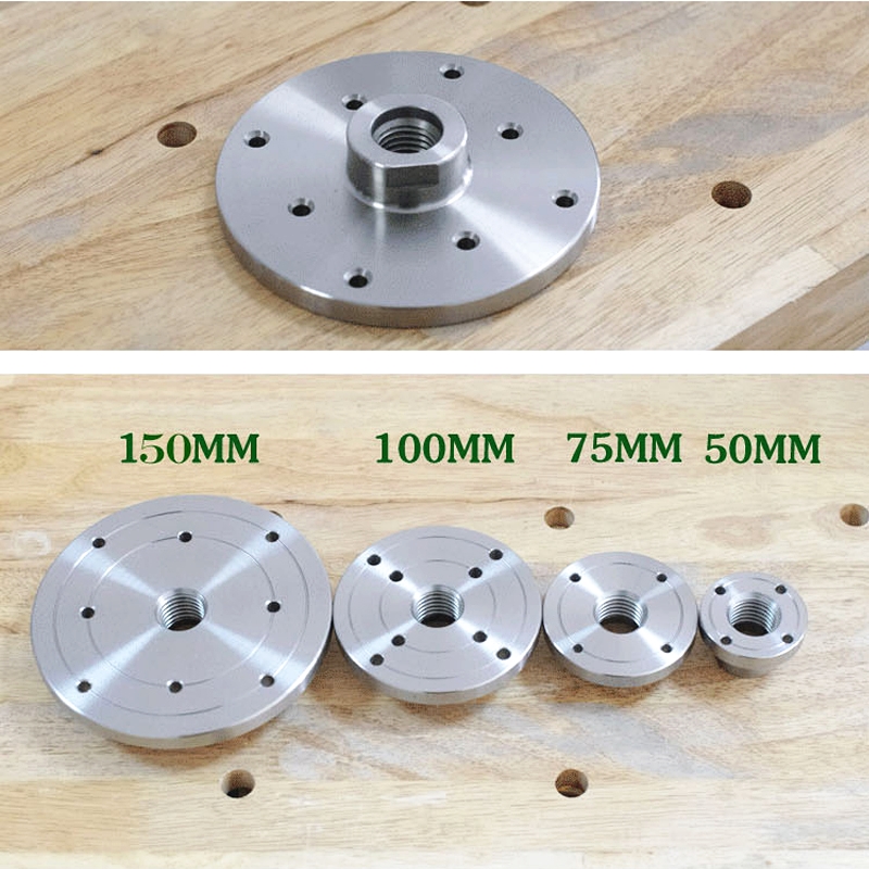 M33*3.5 / 1" 8TPI Faceplate Flange For Wood lathe Woodworking flange DIY accessories fixed